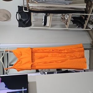 Oh Polly Dress Tangerine
